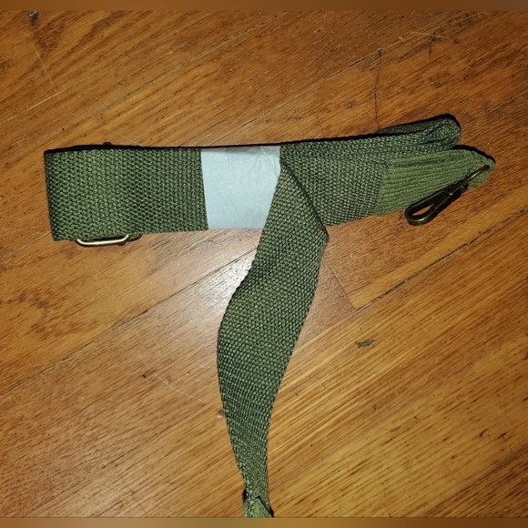 Wallflower Olive and Cream Checkered Tote - Picture 5 of 14